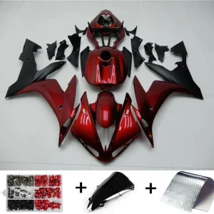 2004-2006 Yamaha Yzf R1 AMOTOPT Fairing Red Kit