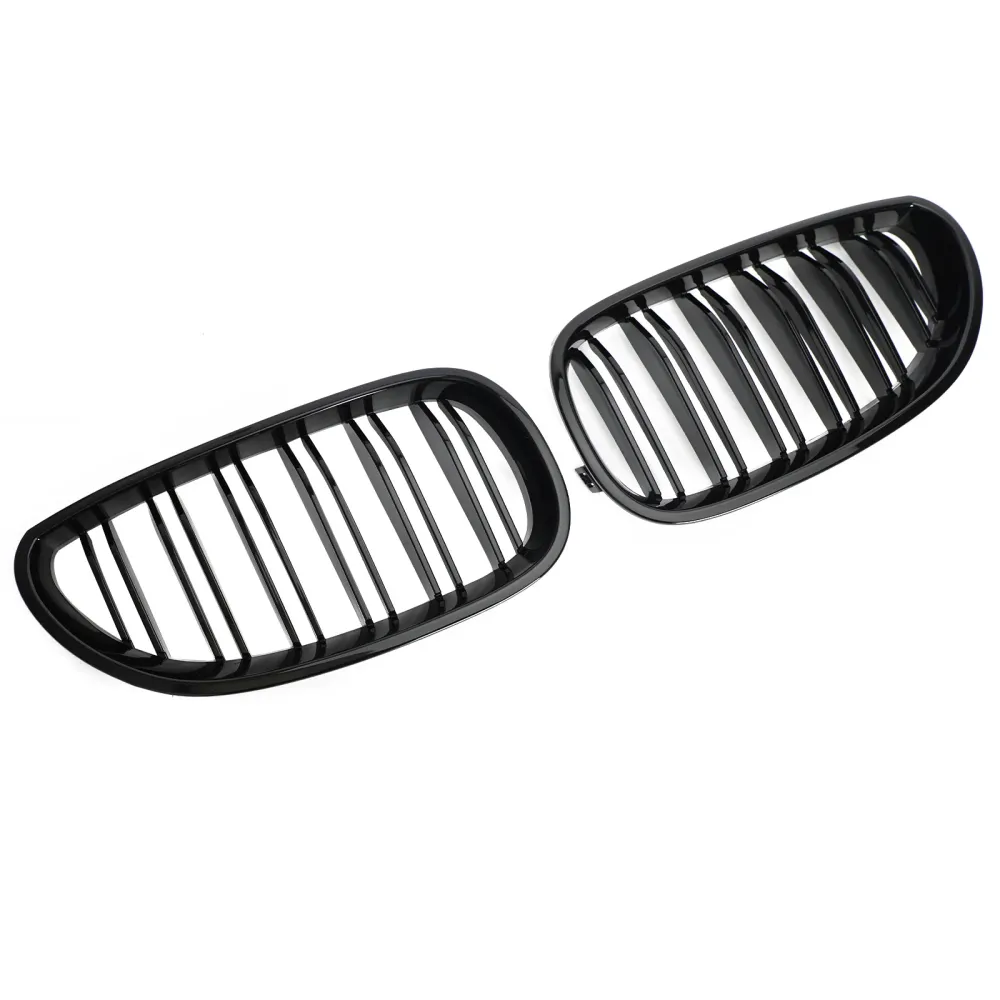2004-2009 BMW E60 E61 M5 520I 530I Black Front Sport Grille Grille Grade genérico