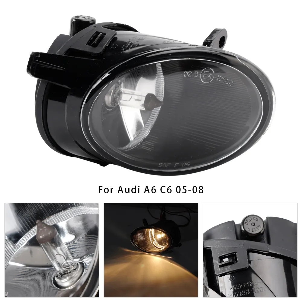 2005 2006 2007 2008 Audi A6 C6 1 PCS Luz de nevoeiro dianteiro direito