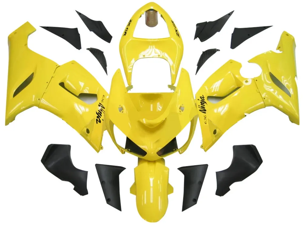 2005-2006 Kawasaki ZX6R 636 Kit de carenagem