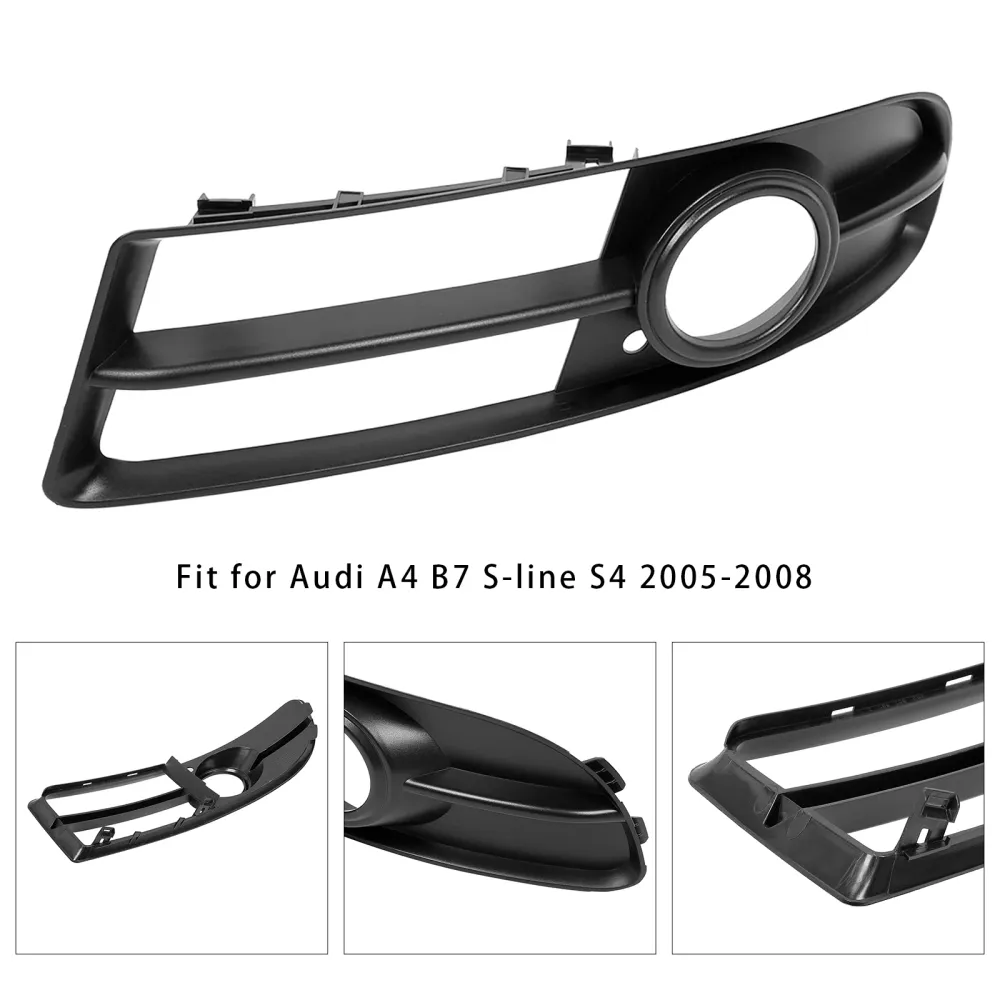 2005-2008 Audi A4 B7 S-line S4 frontal esquerdo lateral grade de neblina de nevoeiro grelha