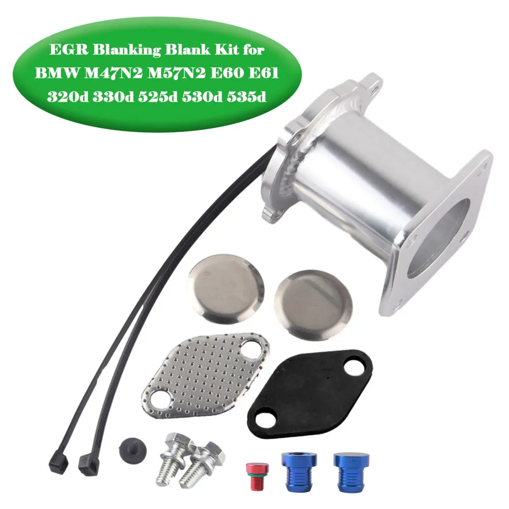 2005-2010 BMW 5 Série E61 LCI 520D/530D/530XD EGR Blank Blank Kit M47N2 M57N2