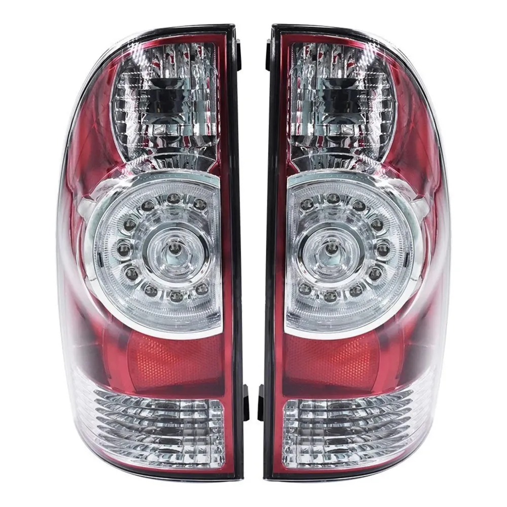 2005-2015 Toyota Tacoma Pre Runner Crew Cab Pickup 4-Door LED Tail Lights Brake Lamp 8155004160 8156004150