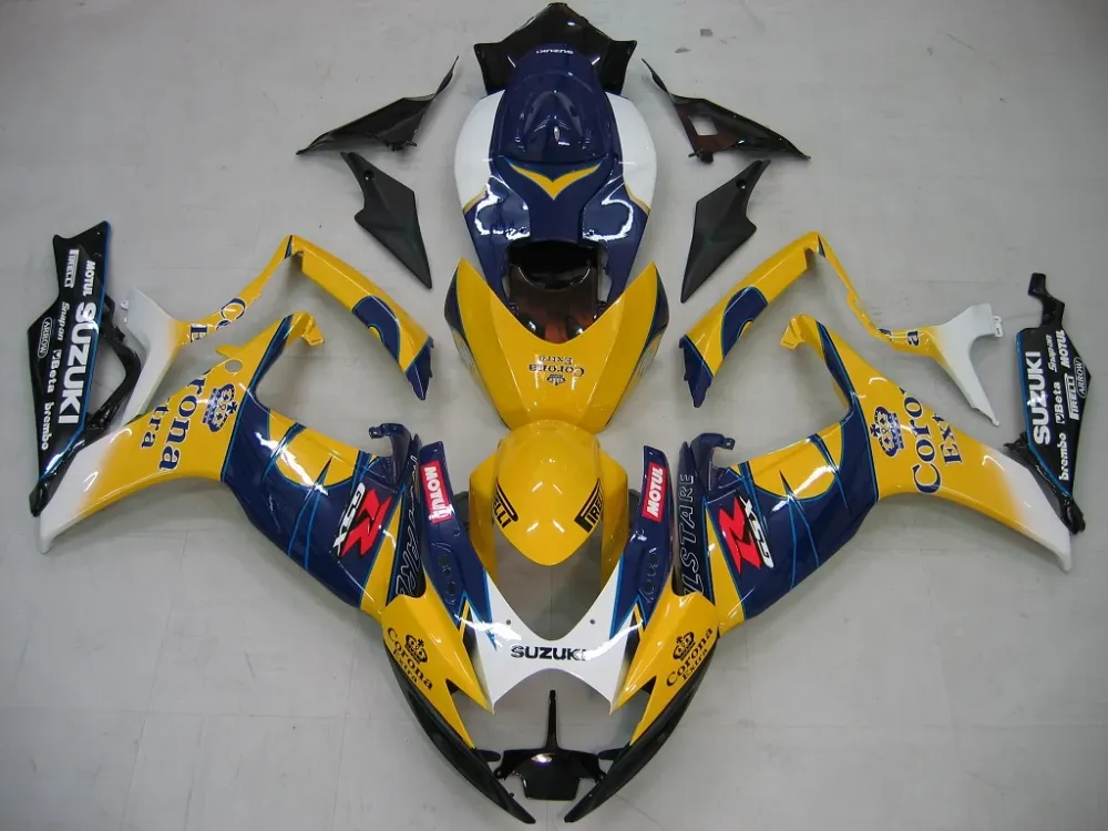 2006-2007 GSXR 600/750 Failing Bodiling Fans Injeção de Plásticos Moldados de Plásticos Genéricos