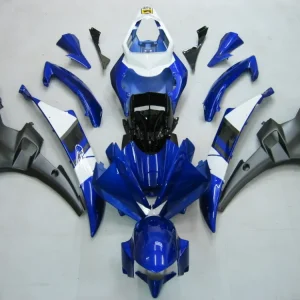 2006-2007 Yamaha YZF 600 R6 Kit de carenagem de injeção ABS de plástico