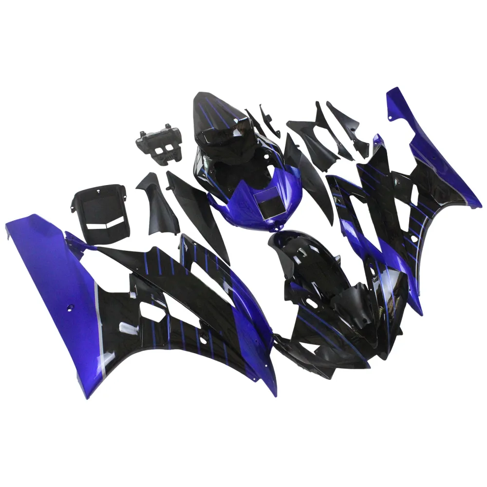 2006-2007 Yamaha YZF 600 R6 Kit de carenagem de carroceria de plástico absorvente