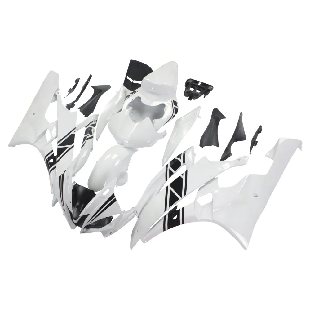 2006-2007 Yamaha YZF 600 R6 Kit de carenagem de injeção AMOTOTT KIT BOYWORK ABS #121