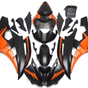 2006-2007 Yamaha YZF 600 R6 Kit de carenagem de injeção Plástico ABS #150