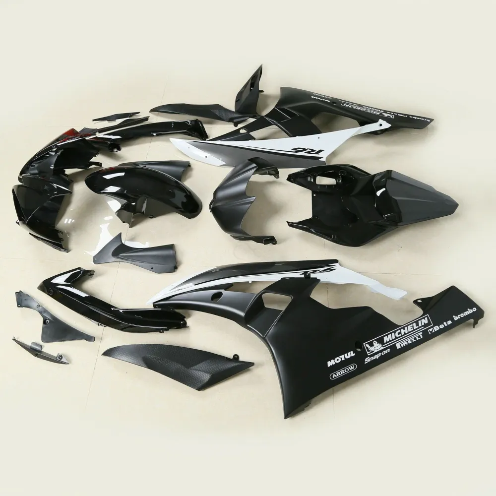2006-2007 Yamaha YZF R6 YZF-R6 Kit de carroceria de fada de plástico de injeção #25