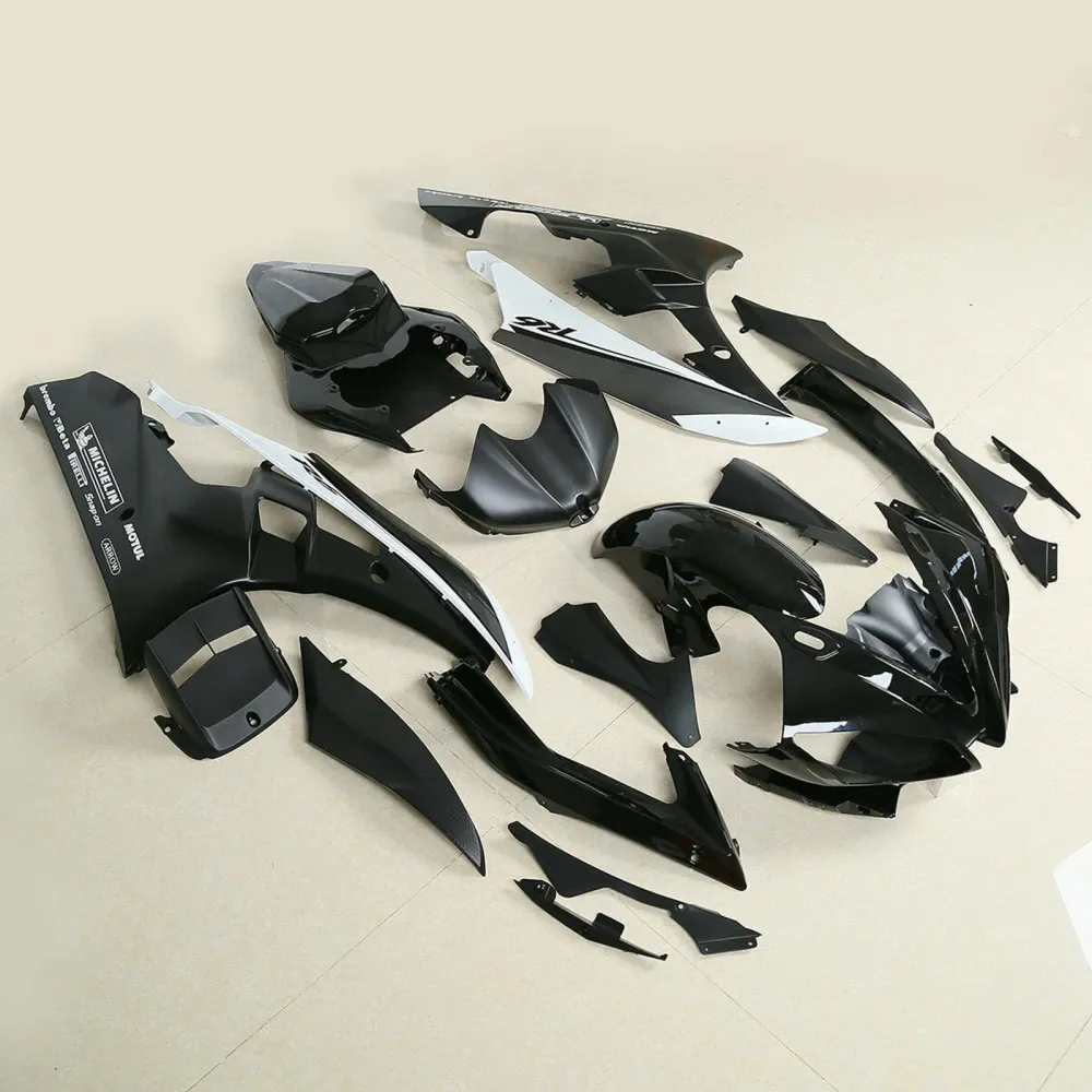 2006-2007 Yamaha YZF R6 YZF-R6 Kit de carroceria de fada de plástico de injeção #25