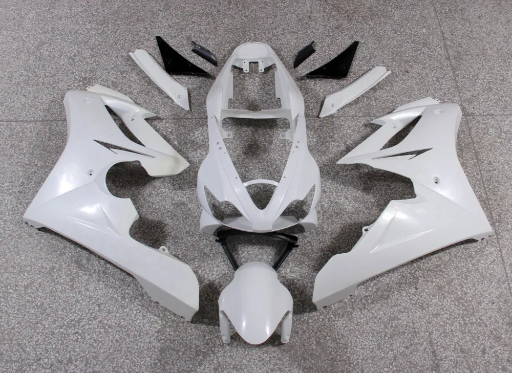 2006-2008 Triumph Daytona 675 White Azul Bodining Faining Abs Injeção Moldagem 2# Genérico