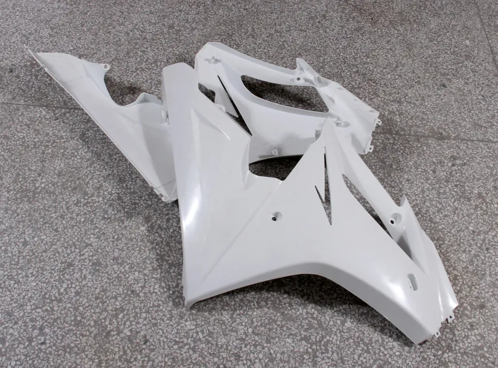 2006-2008 Triumph Daytona 675 White Azul Bodining Faining Abs Injeção Moldagem 2# Genérico
