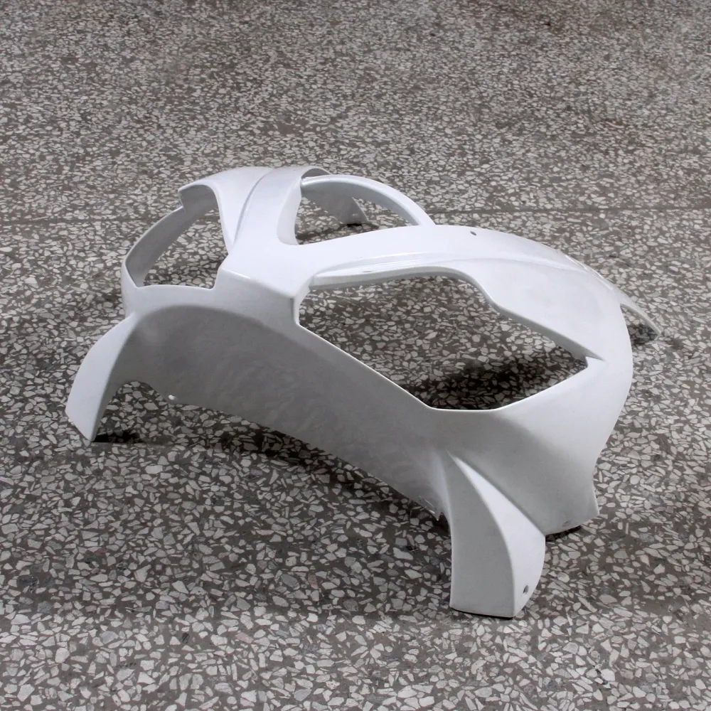 2006-2008 Triumph Daytona 675 White Azul Bodining Faining Abs Injeção Moldagem 2# Genérico