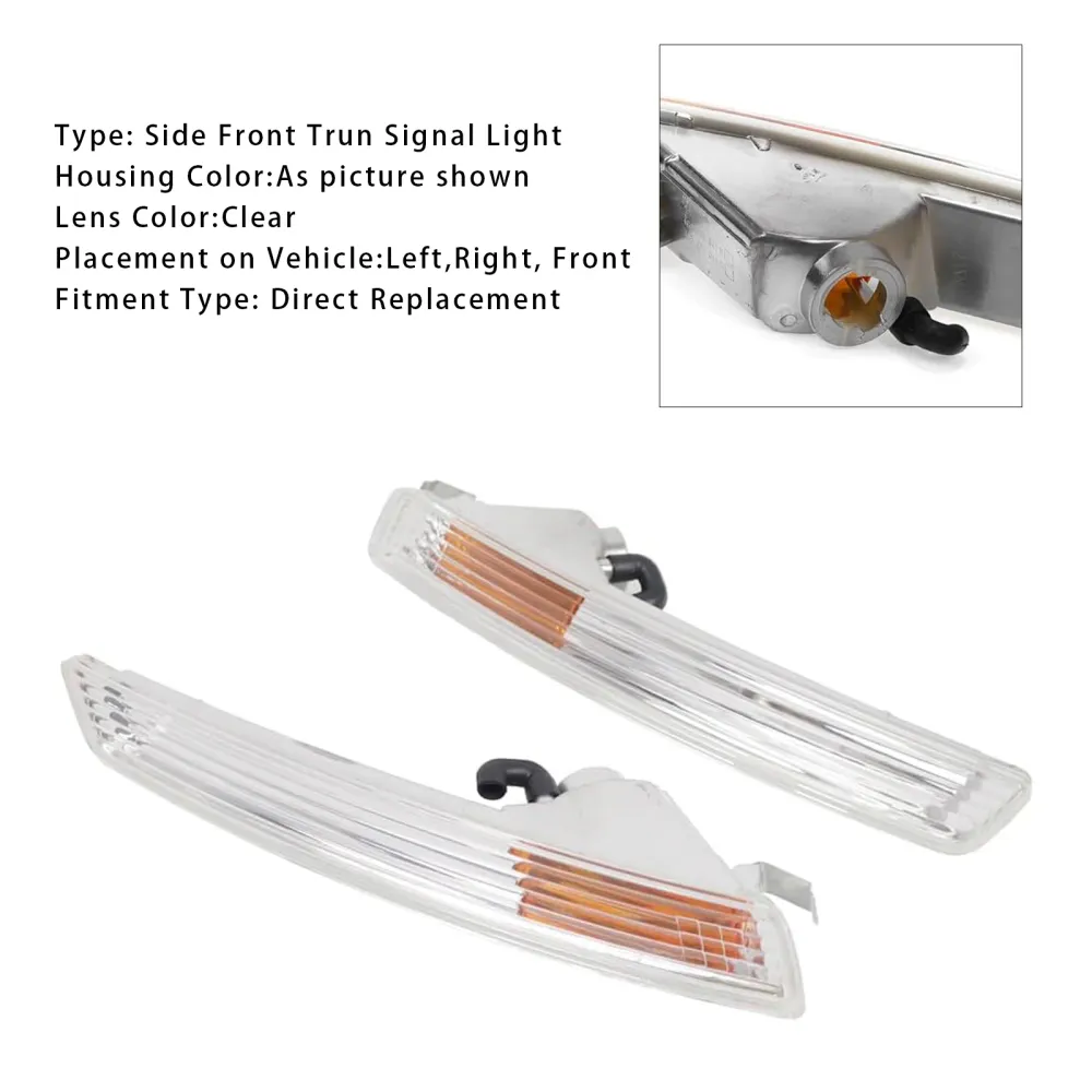 2006-2010 VW Besouros do pára-choque dianteiro Luz sem lâmpadas 1C0953041R