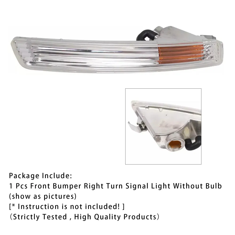 2006-2010 Volkswagen Beetle 1 PCS para o pára-choque dianteiro Sinal de giro direita Luz 1C0953042R
