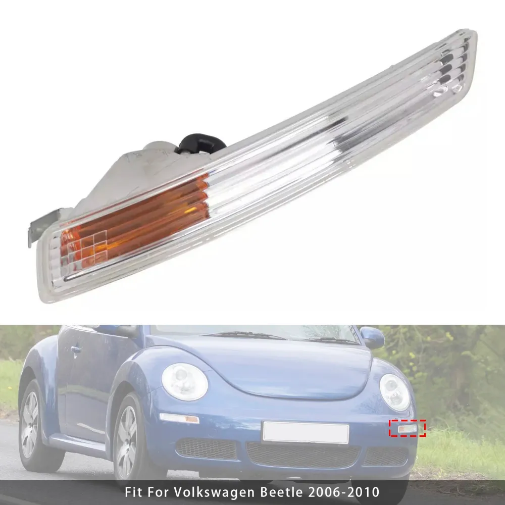 2006-2010 Volkswagen Beetle 1 pcs para o pára-choque dianteiro esquerdo Signal Luz 1C0953041R