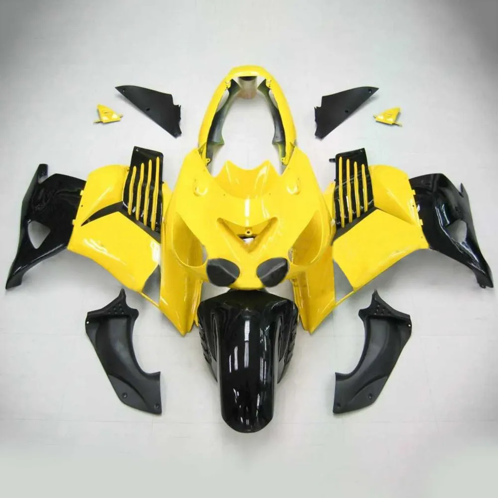 2006-2011 Kawasaki ZX14R Kit de fada de injeção ABS de plástico