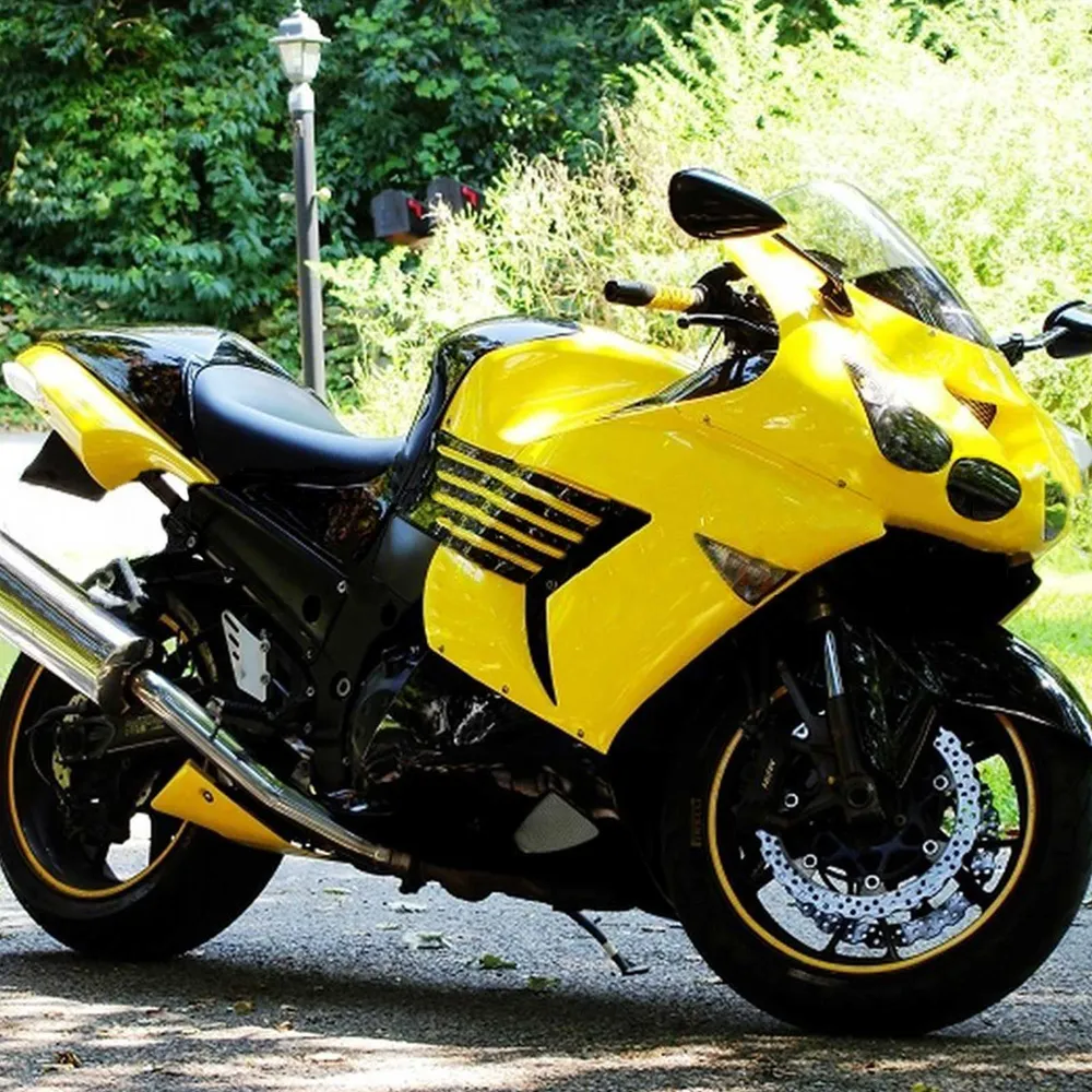 2006-2011 Kawasaki ZX14R Kit de fada de injeção ABS de plástico