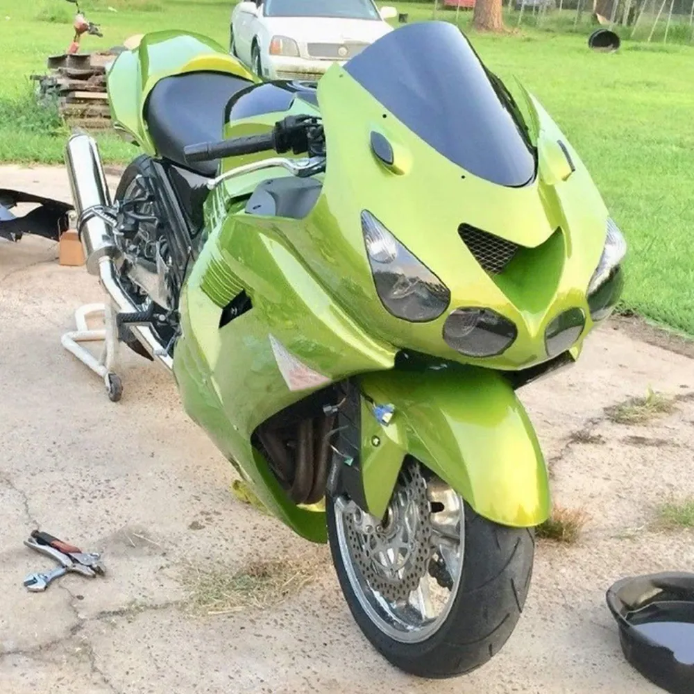 2006-2011 Kawasaki ZX14R Kit de fada de injeção ABS de plástico