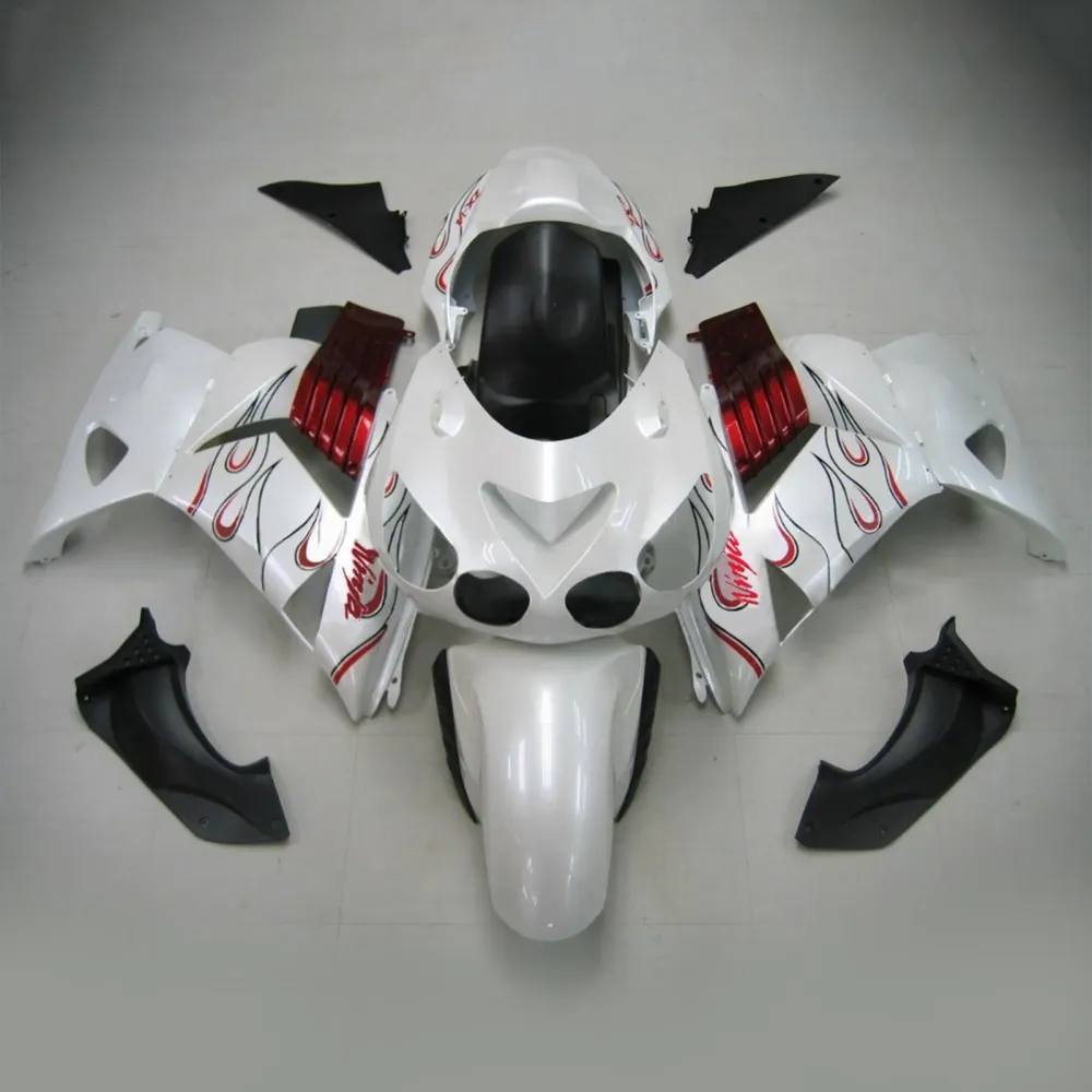 2006-2011 Kawasaki ZX14R Kit de fada de injeção ABS de plástico