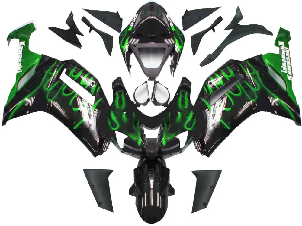 2007-2008 Kawasaki ZX6R 636 Kit de carenagem