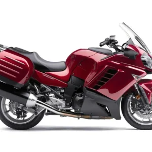 2007-2009 Kawasaki GTR1400 ZG1400 AMOTOPART Injeção Kit de carnuda de carona Plástico ABS #101