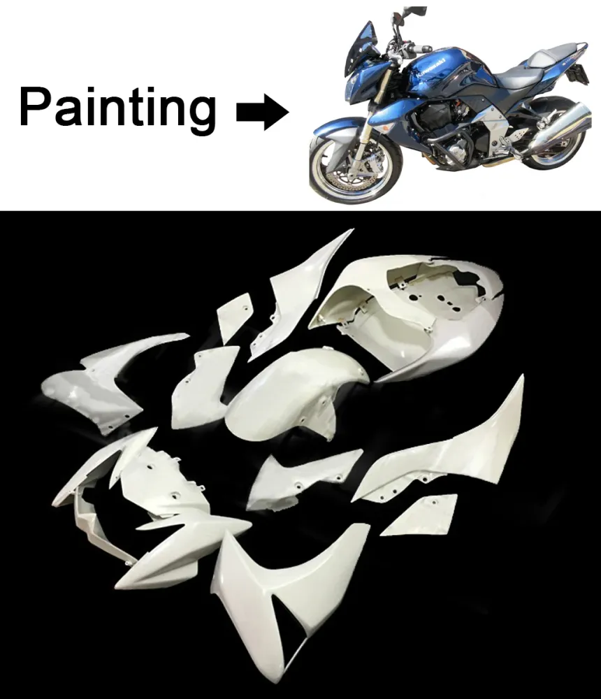 2007-2009 KAWASAKI Z1000 AMOTOPART KIT DE FAFORNAÇÃO DE INJEÇÃO PLÁSTICA ABS #103