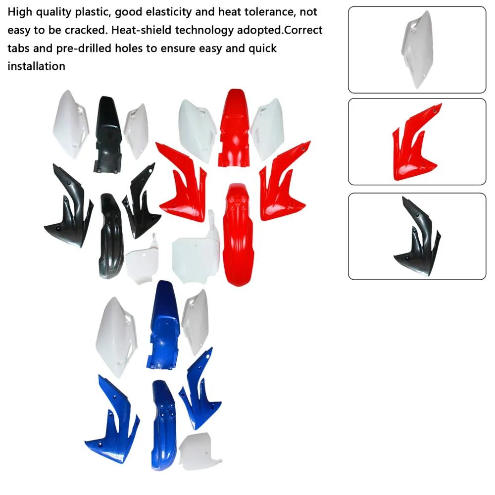 2007-2014 HONDA CRF150R/RB FAIRAÇÃO DE FENDER DE FENDOR DE PLÁSCO