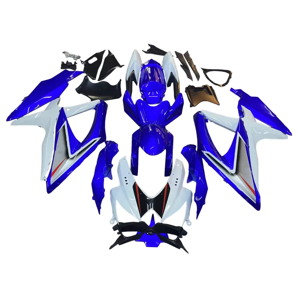 2008-2010 GSXR 600/750 AZUL BOLYWORK ABS INJECÇÃO DE INJEÇÃO DE PLÁSICOS MOLADOS