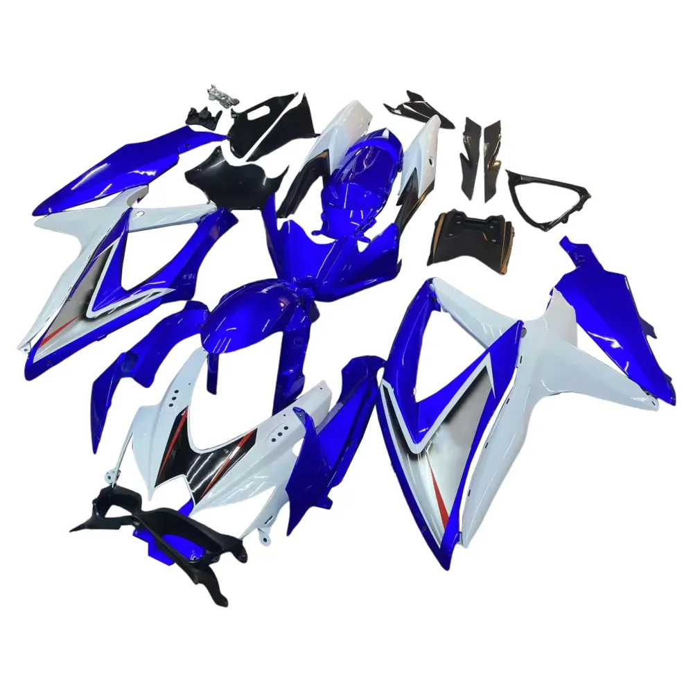 2008-2010 GSXR 600/750 AZUL BOLYWORK ABS INJECÇÃO DE INJEÇÃO DE PLÁSICOS MOLADOS