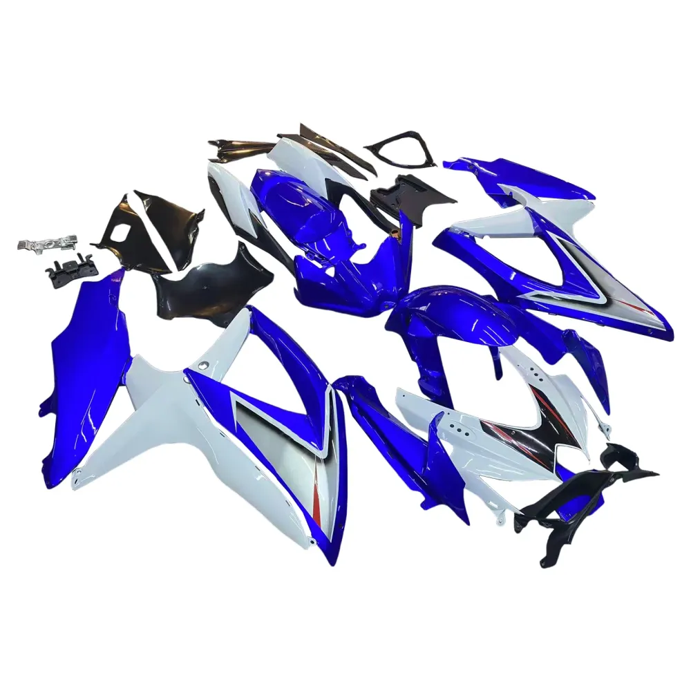 2008-2010 GSXR 600/750 AZUL BOLYWORK ABS INJECÇÃO DE INJEÇÃO DE PLÁSICOS MOLADOS