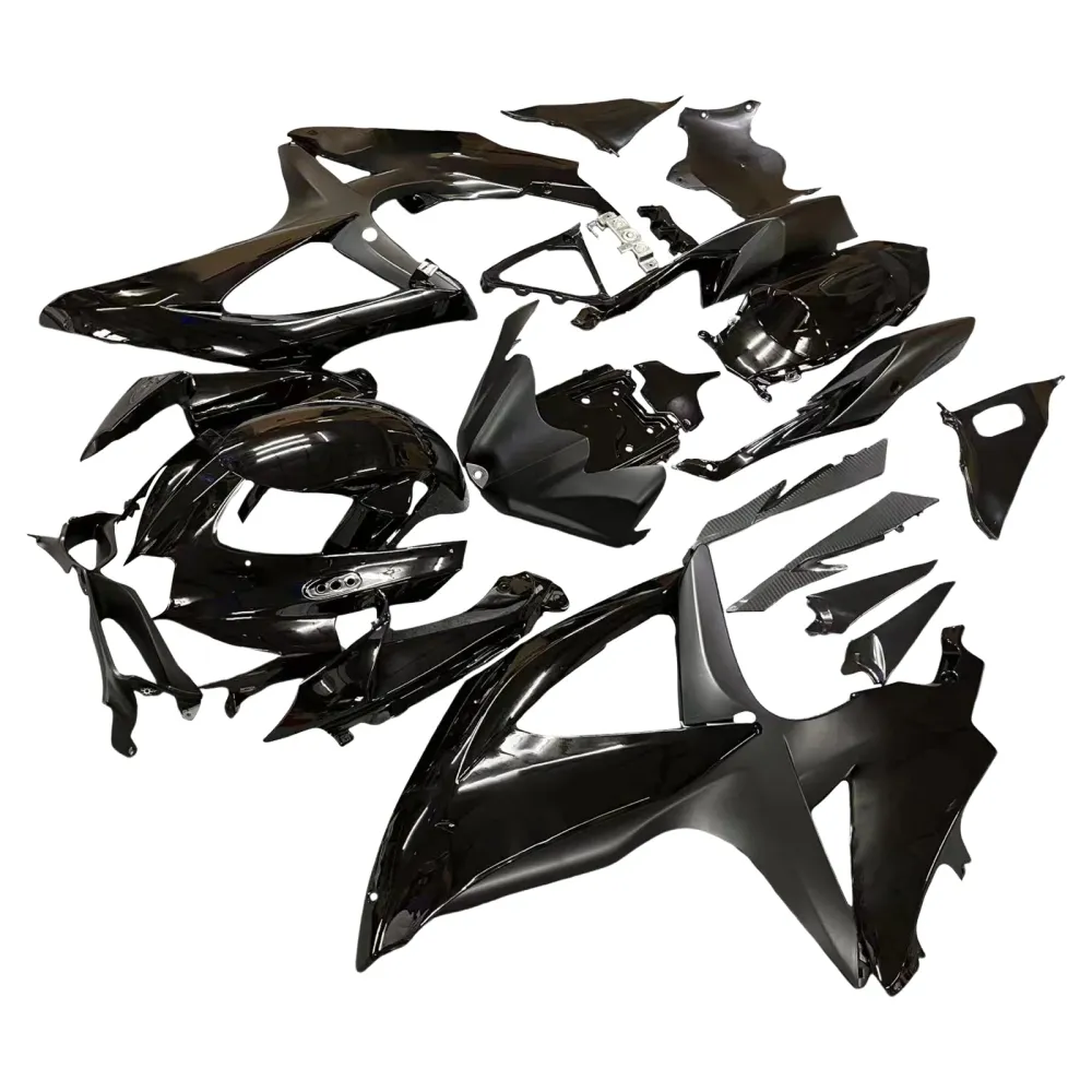 2008-2010 Suzuki GSXR 600 750 All Black Suzuki Racing Fairings genéricos