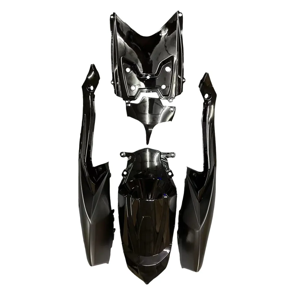 2008-2010 Suzuki GSXR 600 750 All Black Suzuki Racing Fairings genéricos