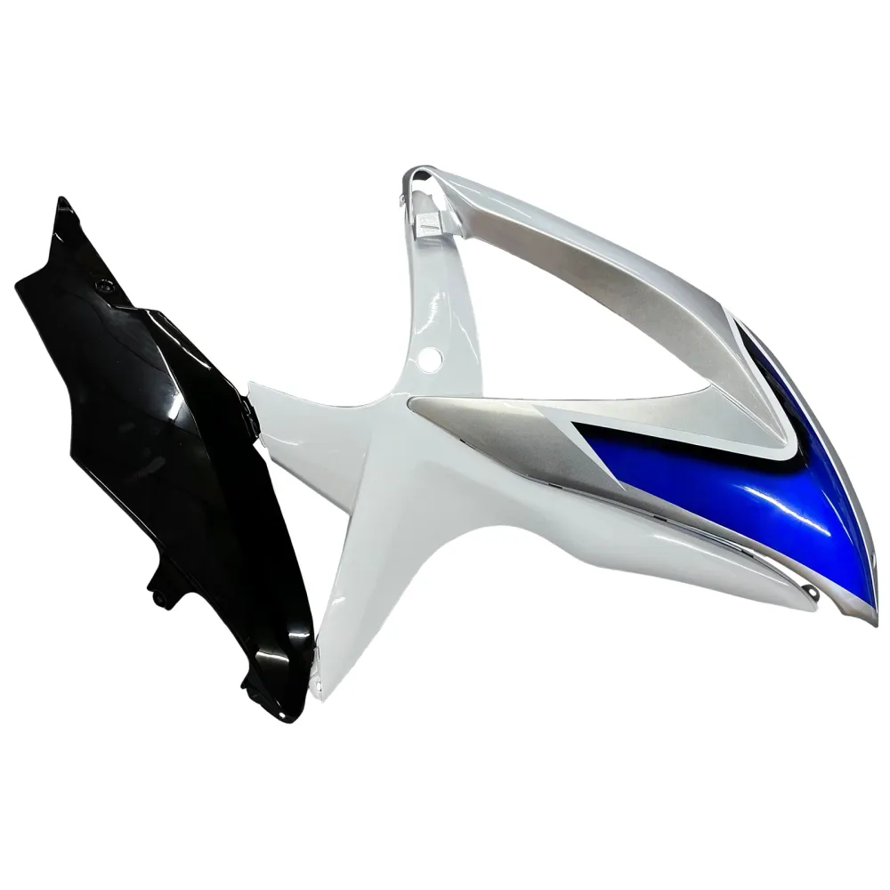 2008-2010 Suzuki GSXR 600 750 Silver White GSXR Racing Fairings genéricos