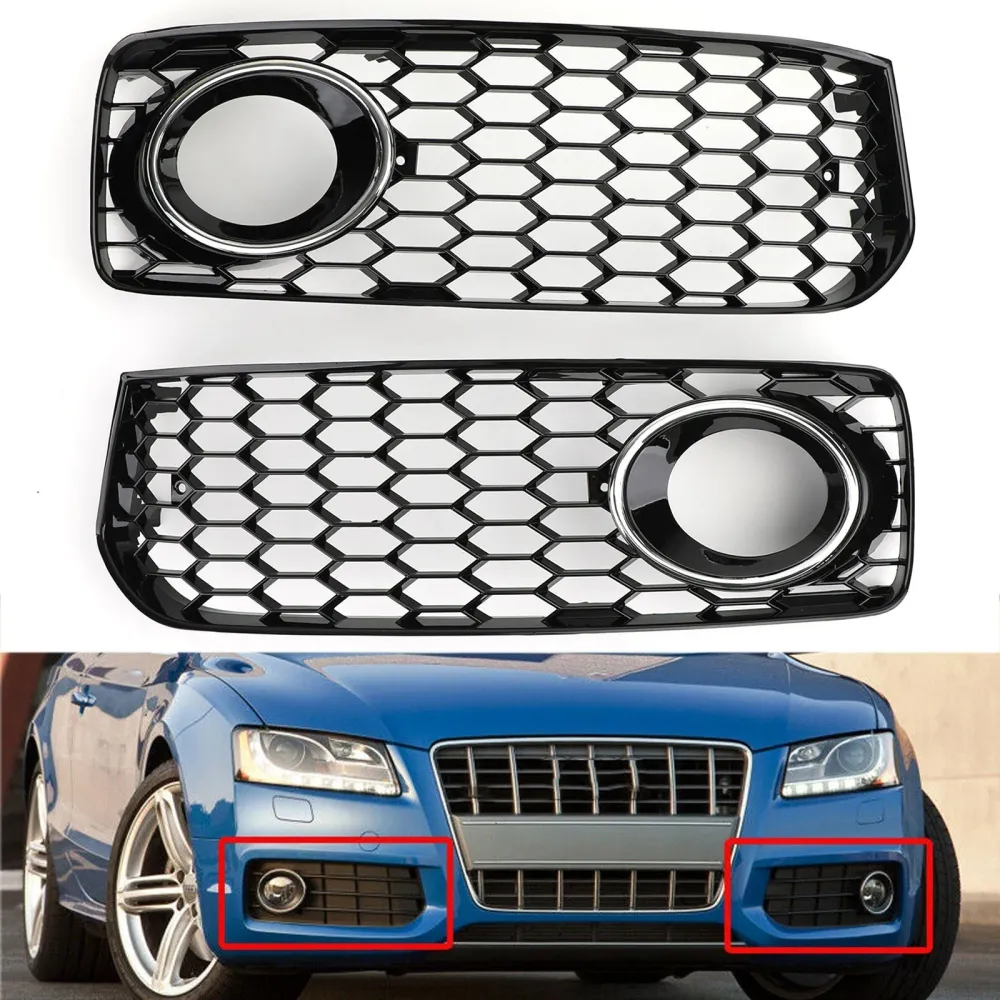 2008-2012 Audi S5 B8 RS5 Fog Grill Grill com Trim genérico
