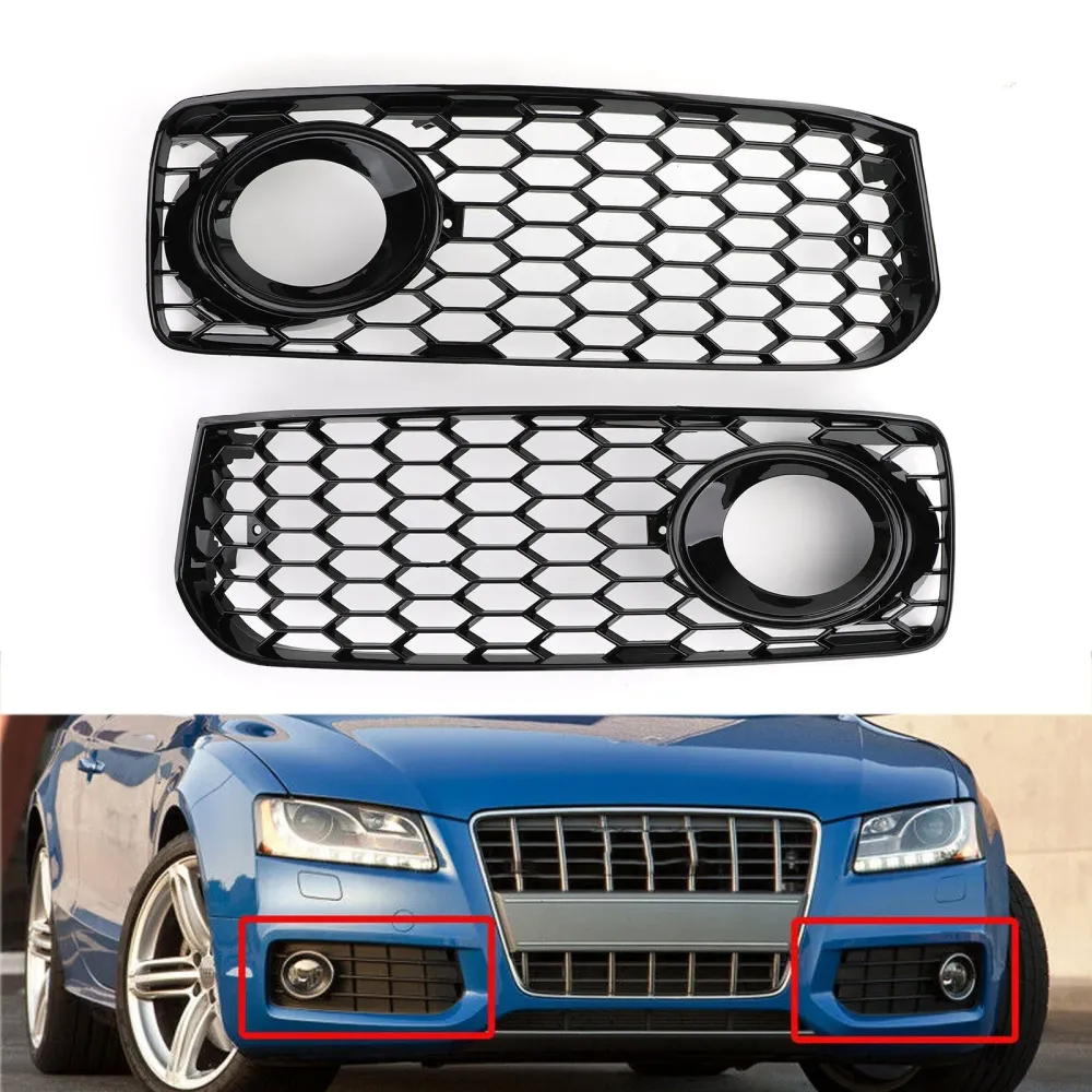2008-2012 Audi S5 B8 RS5 Fog Grill Grill com Trim genérico