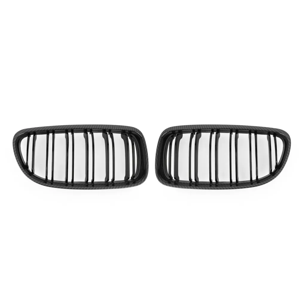 2008-2012 BMW E90/E91 LCI 3 Série Front Kidney Grilles Fiber de carbono 02HGL1106ABK genérico