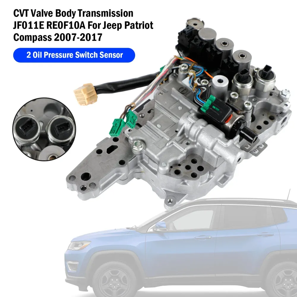 2008-2013 Nissan Rogue 2.5L Transmissão do corpo da válvula JF011E RE0F10A