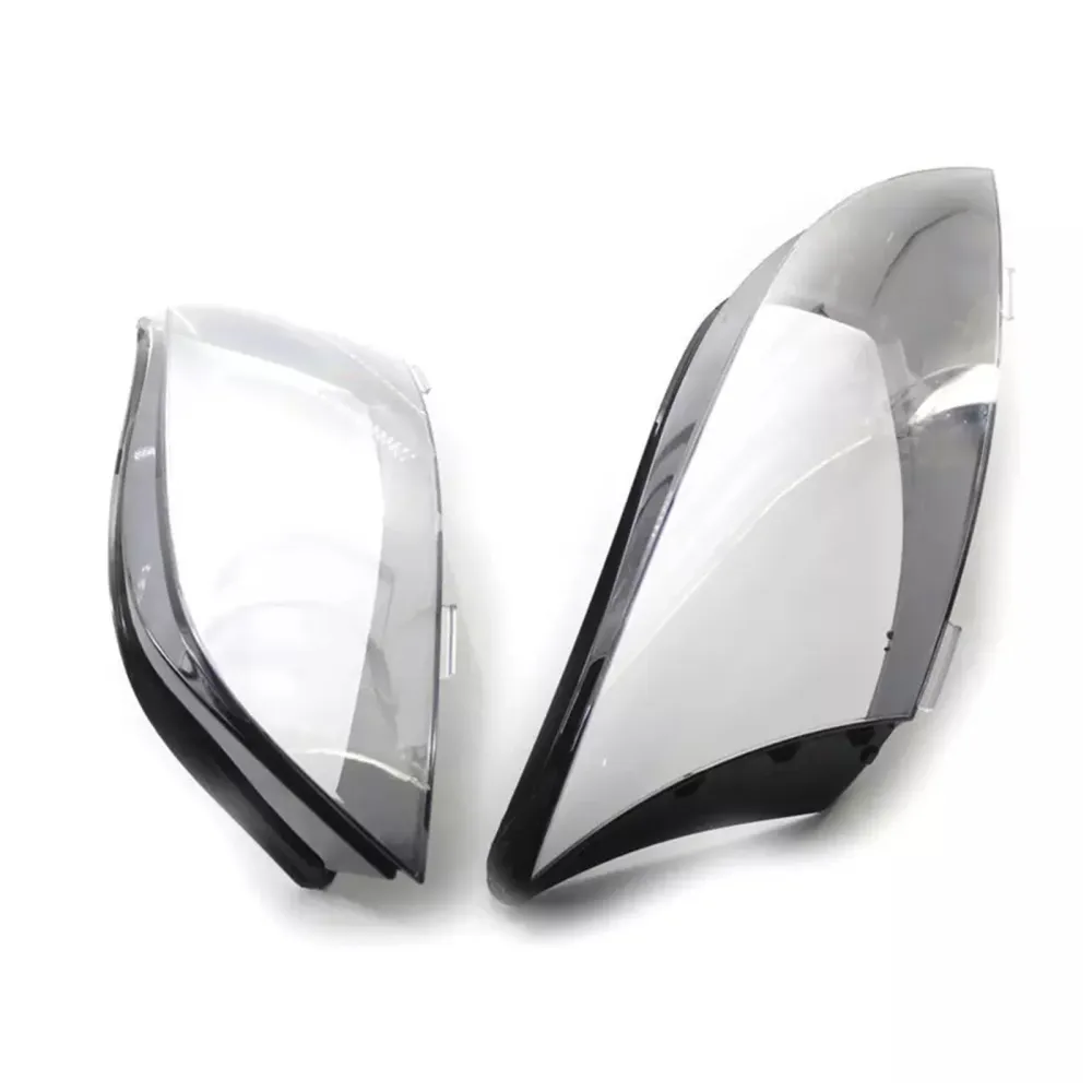 2008-2014 Audi TT 2PCS faróis lentes do farol da tampa do farol
