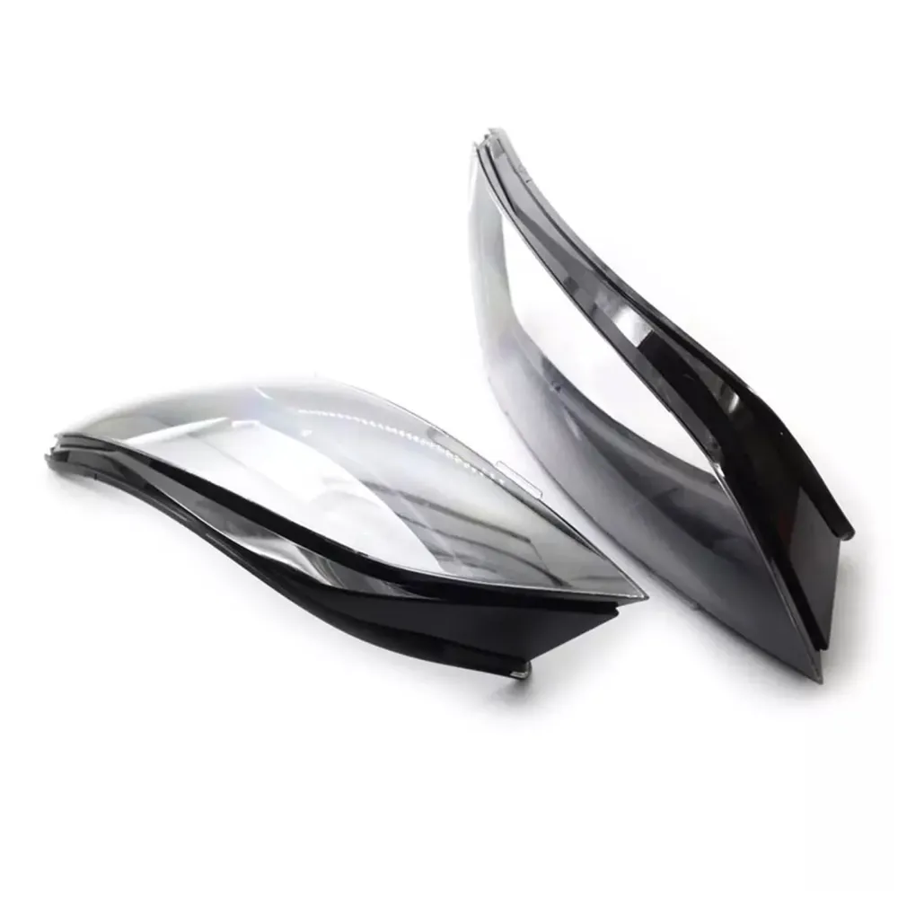 2008-2014 Audi TT 2PCS faróis lentes do farol da tampa do farol