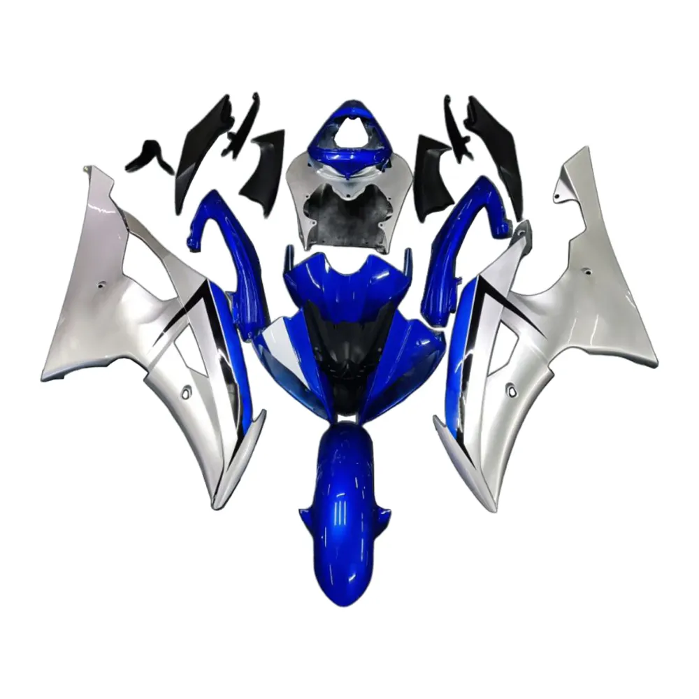 2008-2016 Yamaha YZF 600 R6 Kit de carenagem de injeção de AMOTOPT ABS PLÁSTICO DE PLÁSTICOS #139