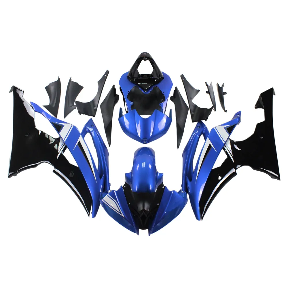 2008-2016 Yamaha YZF 600 R6 Kit de carenagem de injeção AMOTOPT KIT BOYWORK ABS #113