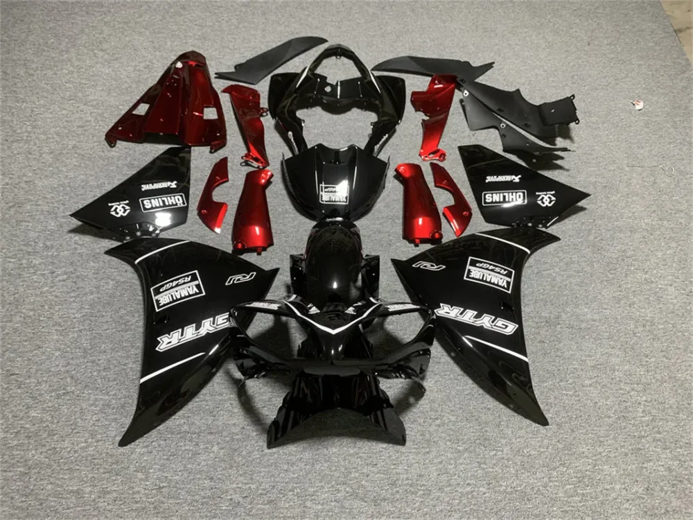 2009-2011 Yamaha YZF 1000 R1 Kit de carenagem de injeção Plástico ABS #156