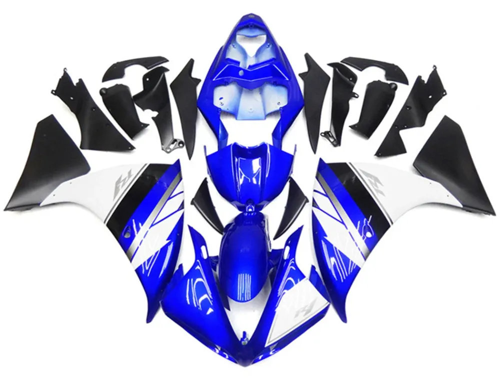 2009-2011 Yamaha YZF 1000 R1 Kit de carenagem de injeção Plástico ABS #149