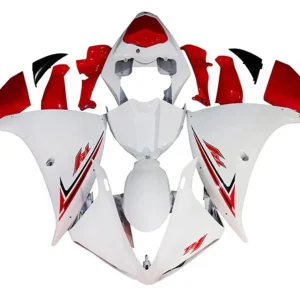 2009-2011 Yamaha YZF 1000 R1 Kit de carenagem de injeção Plástico ABS #148