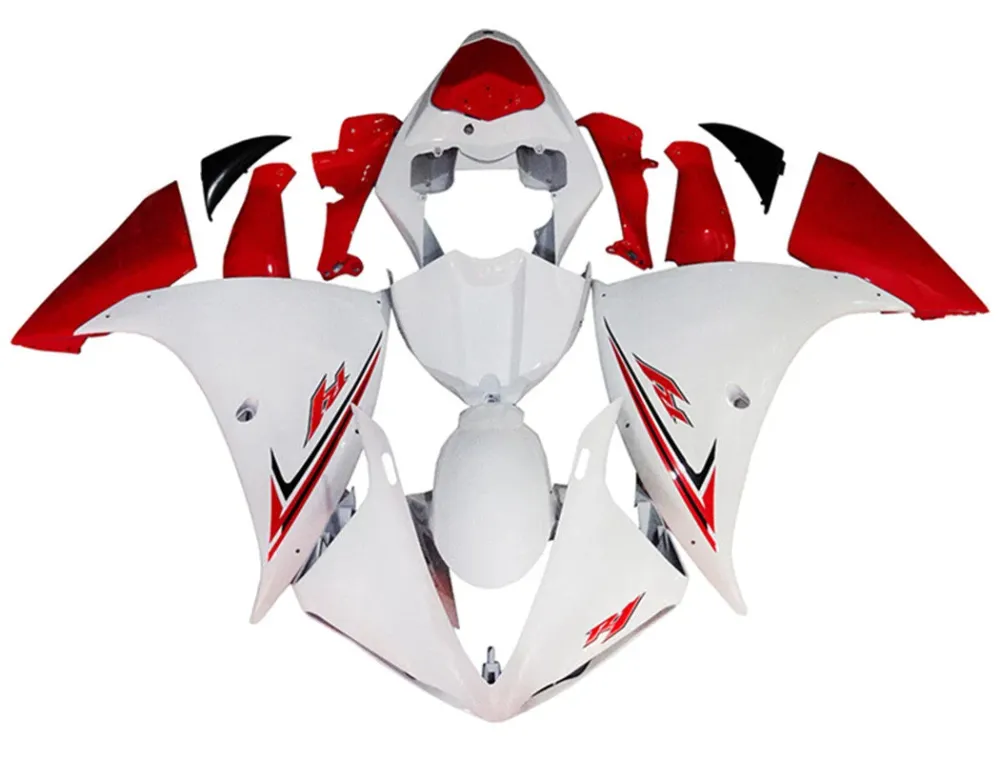 2009-2011 Yamaha YZF 1000 R1 Kit de carenagem de injeção Plástico ABS #148