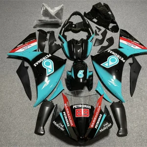 2009-2011 Yamaha YZF 1000 R1 Kit de carenagem de injeção Plástico ABS #152
