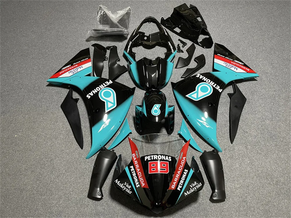 2009-2011 Yamaha YZF 1000 R1 Kit de carenagem de injeção Plástico ABS #152