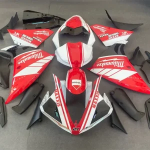 2009-2011 Yamaha YZF 1000 R1 Kit de carenagem de injeção Plástico ABS #160