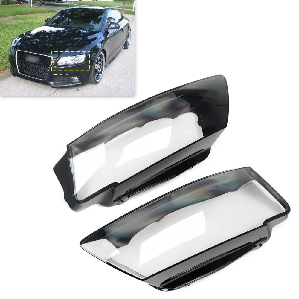 2009-2012 Audi A5/S5 Convertível 2pcs Lens de farol de farol